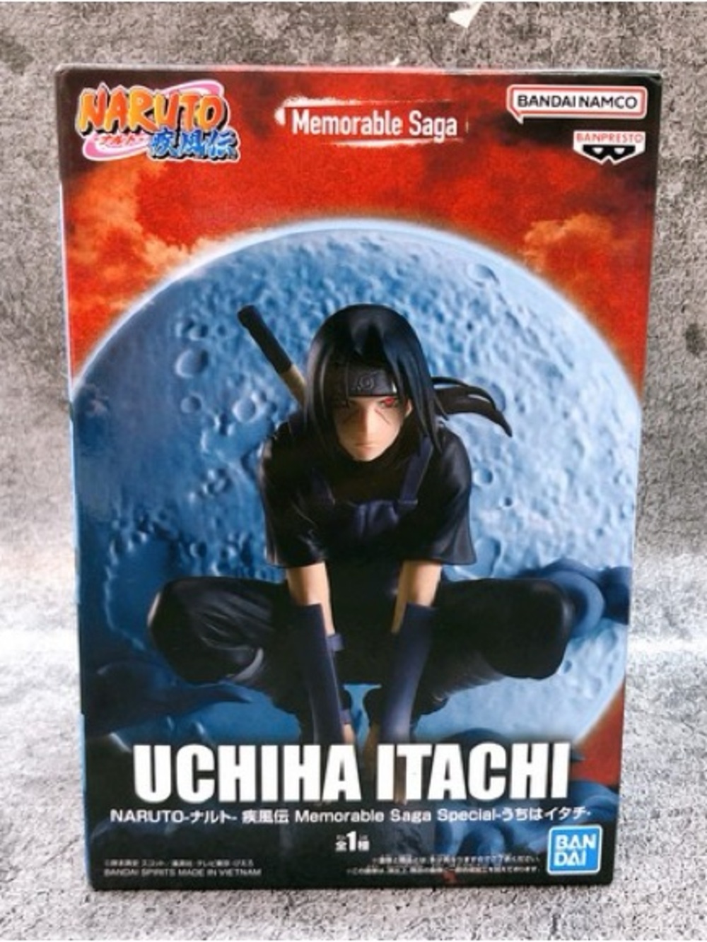 Bandai Uchiha Itachi Collectible Figure - Black